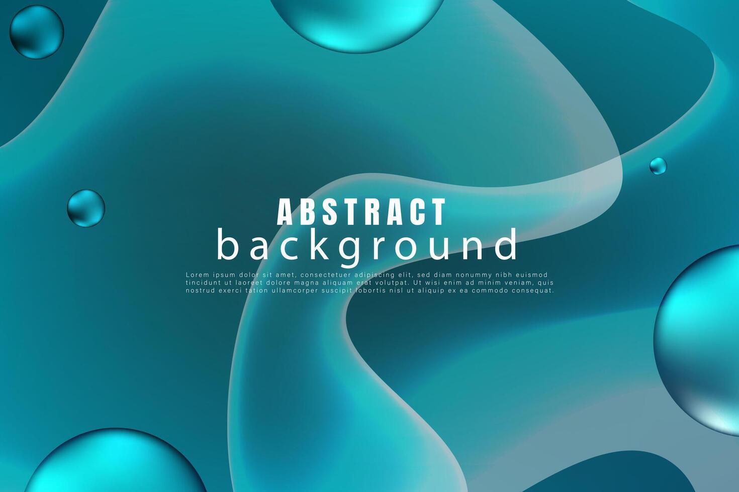 Colorful fluid 3D shapes. Abstract liquid gradient background, Wavy Background in Colorful Design. Fluid Shapes, Gradient design element for backgrounds, banners, wallpapers, posters and covers vector