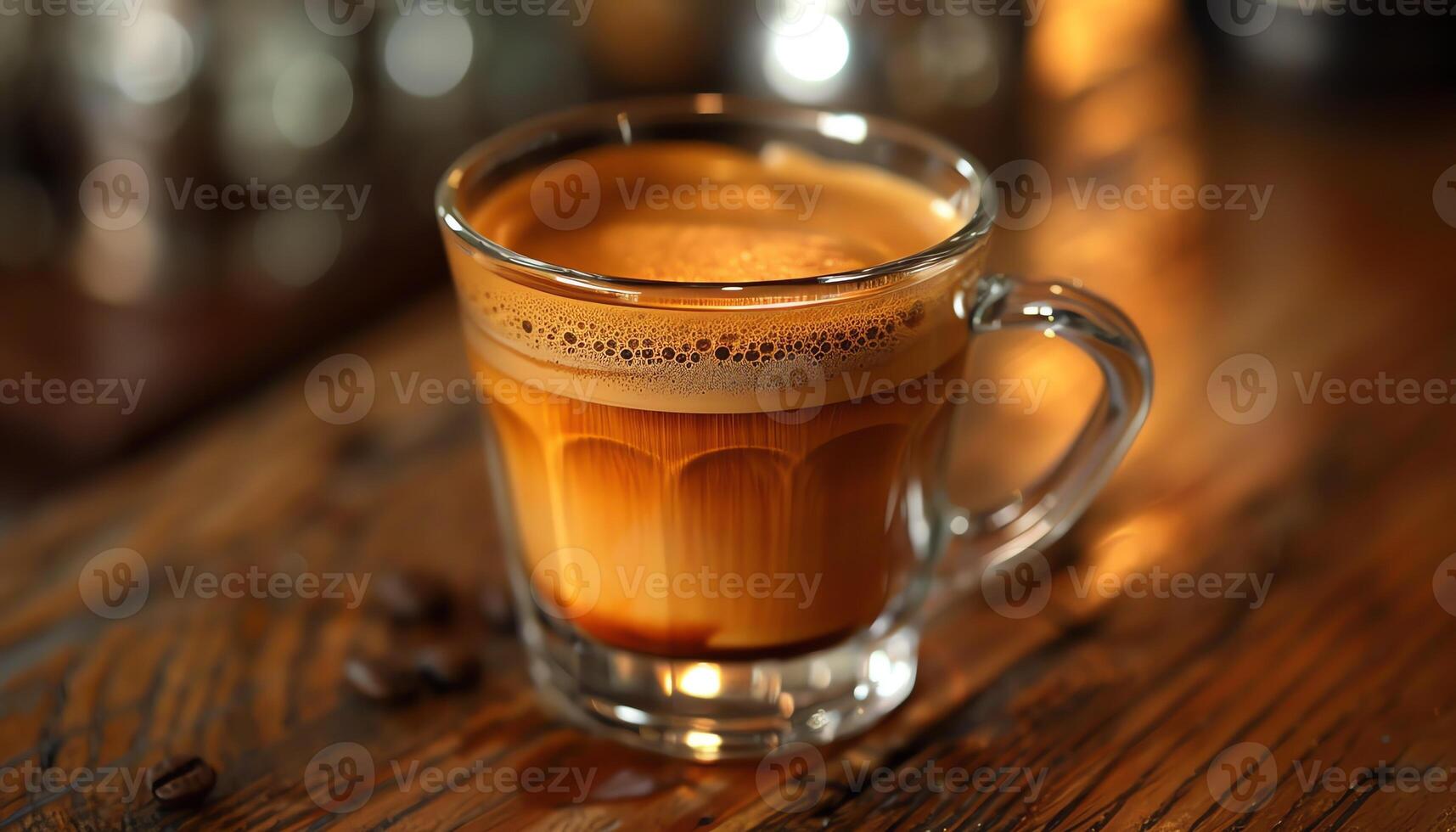 AI generated Coffee background image photo