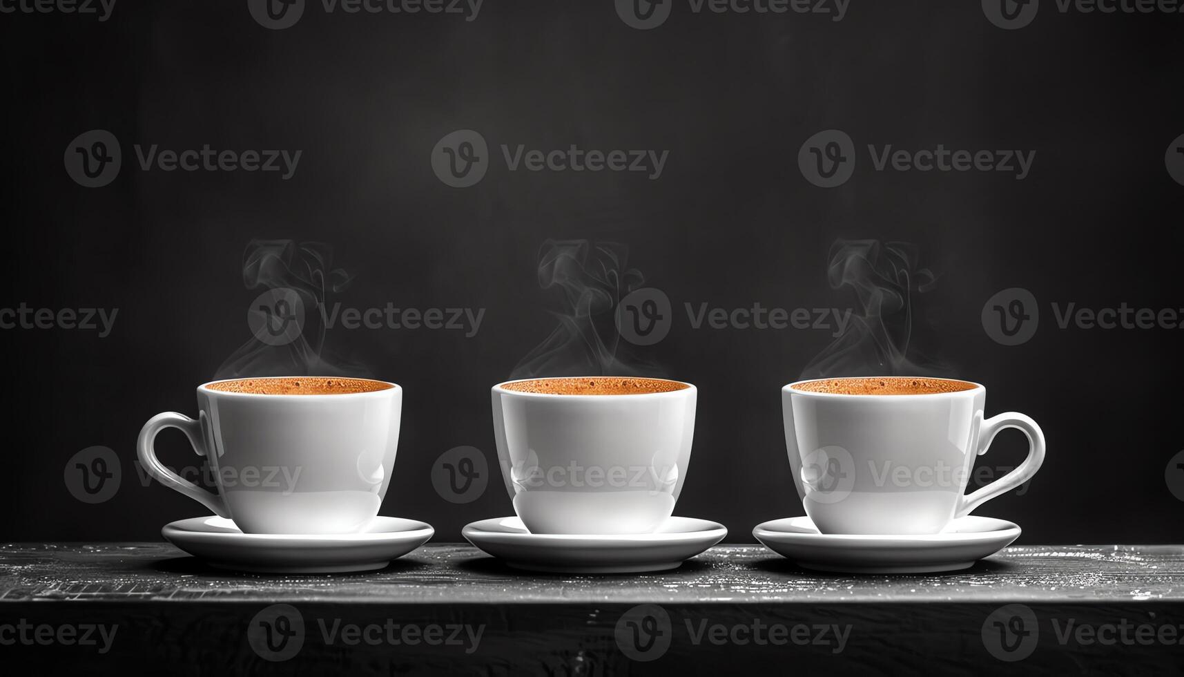 AI generated Coffee background image photo
