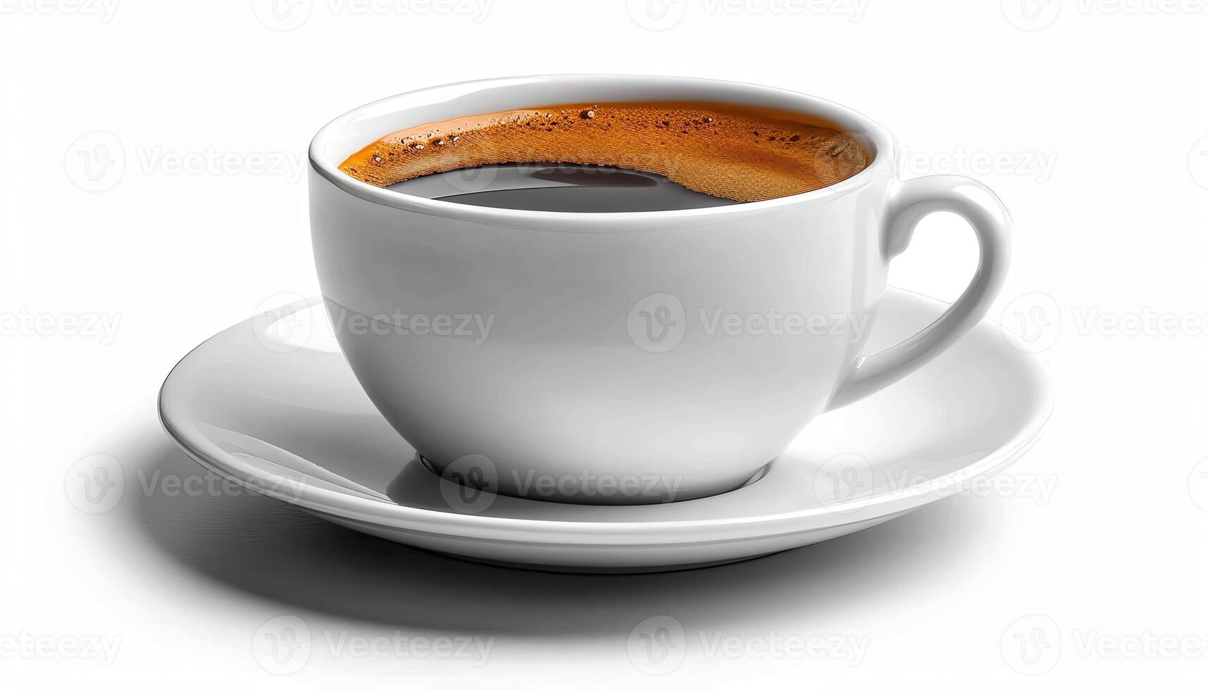 AI generated Coffee background image photo
