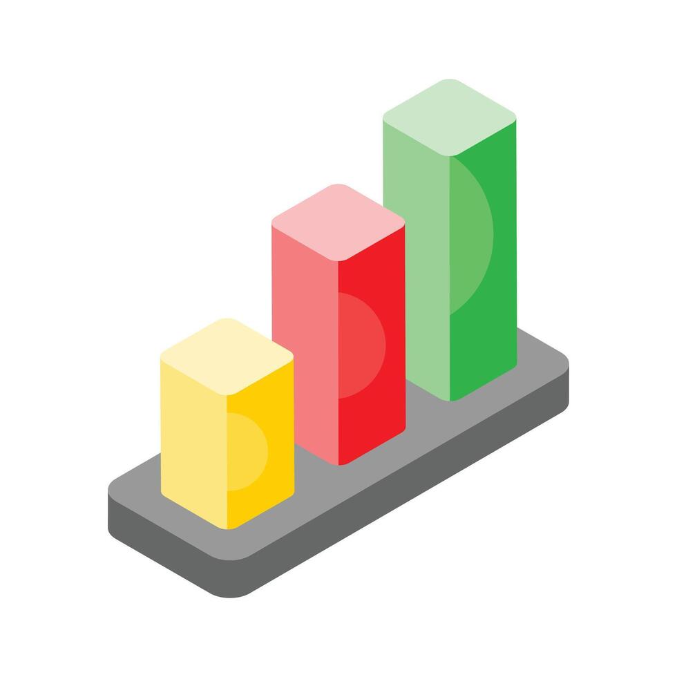 Carefully crafted icon of bar chart in trendy style, premium vector design