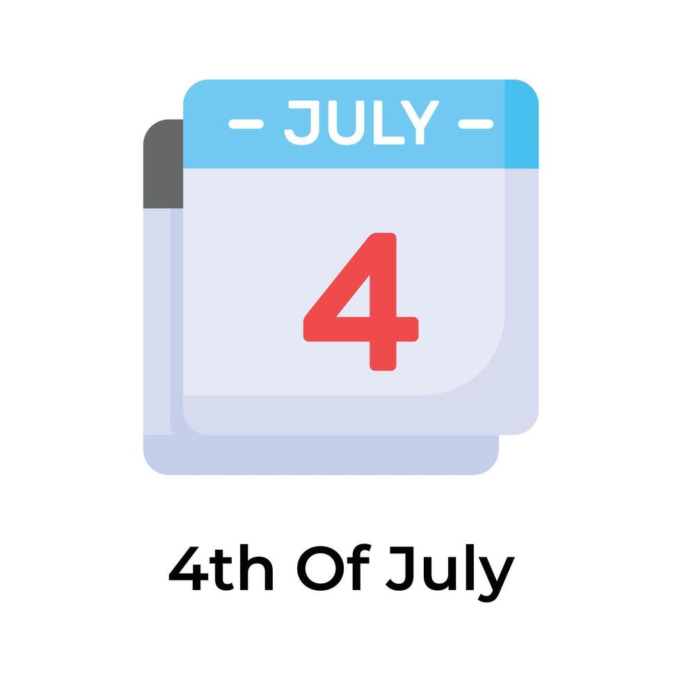Get your hold on this creative america independence day icon, editable design vector