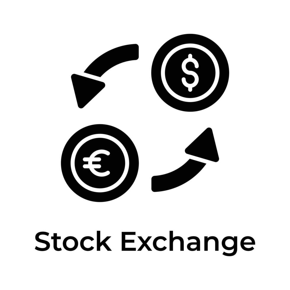 Get this amazing currency exchange vector design, editable icon