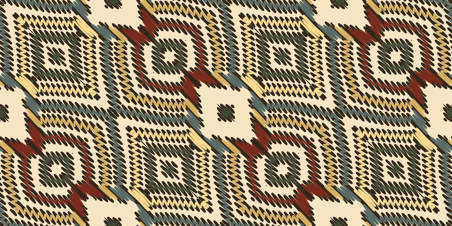 Patchwork pattern Seamless Scandinavian pattern Motif embroidery, Ikat embroidery vector Design for Print tapestry floral kimono repeat pattern lacing spanish motif