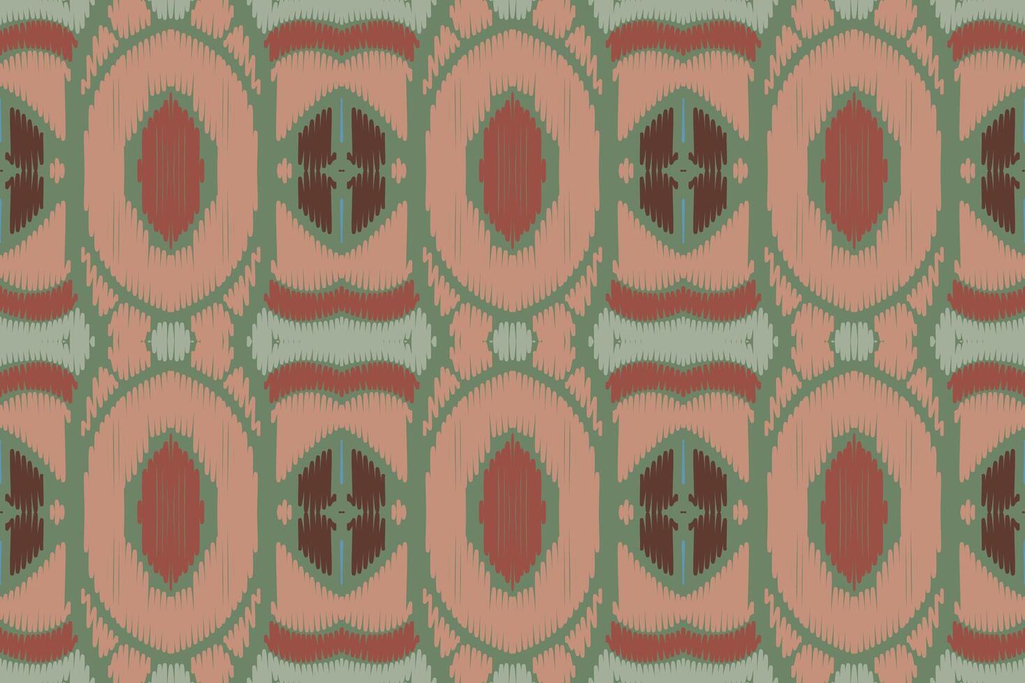 ikat floral cachemir bordado en blanco fondo.ikat étnico oriental modelo tradicional.azteca estilo resumen vector ilustración.diseño para textura,tela,ropa,envoltura,decoración,bufanda,alfombra