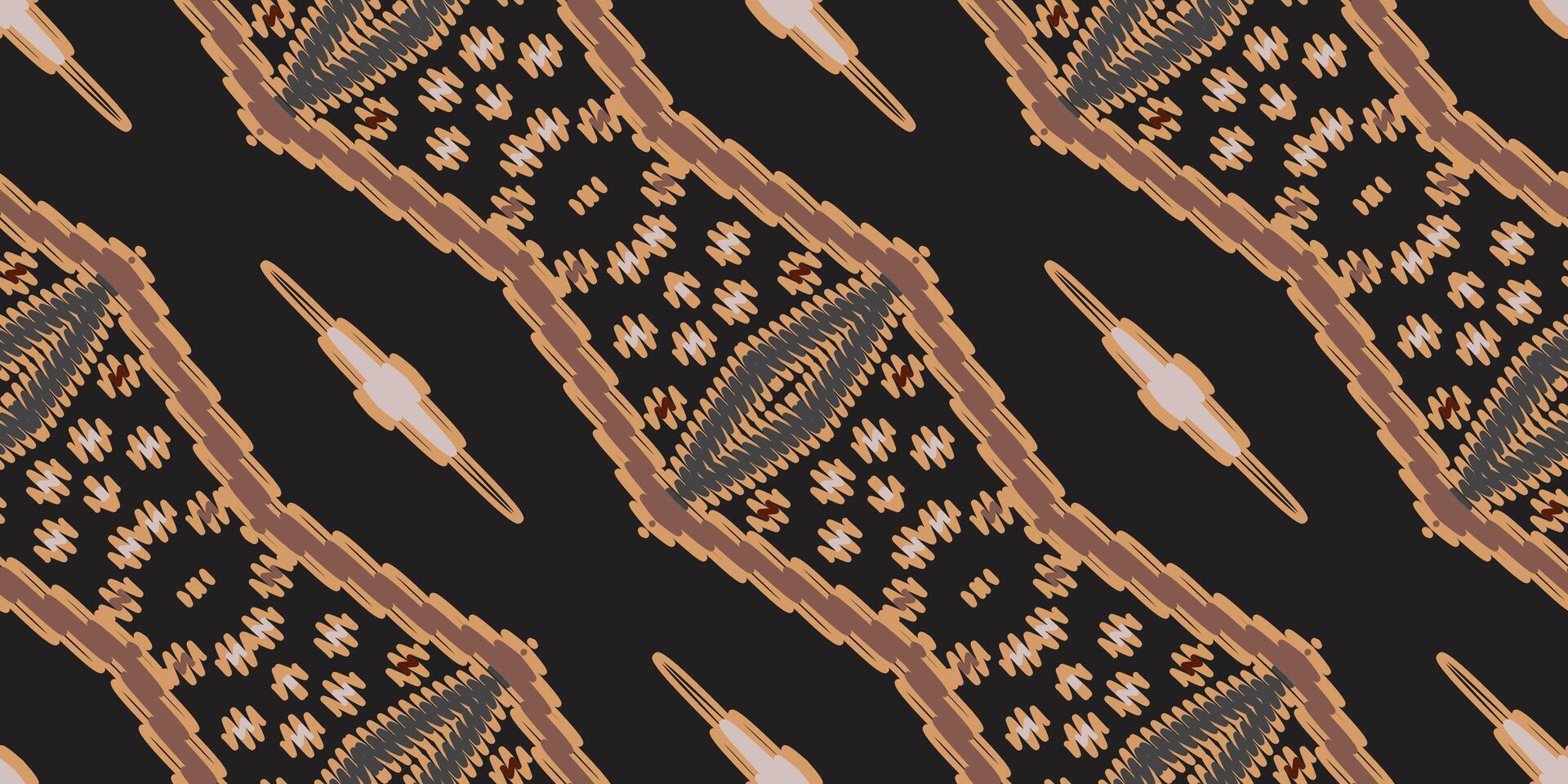 barroco modelo sin costura australiano aborigen modelo motivo bordado, ikat bordado vector diseño para impresión tapiz floral kimono repetir modelo cordones Español motivo