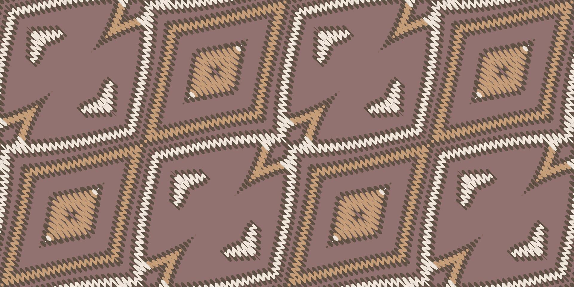 Ikat Floral Paisley Embroidery on White background.ikat Ethnic Oriental Pattern traditional.aztec Style Abstract Vector illustration.design for Texture,fabric,clothing,wrapping,decoration,scarf,carpet