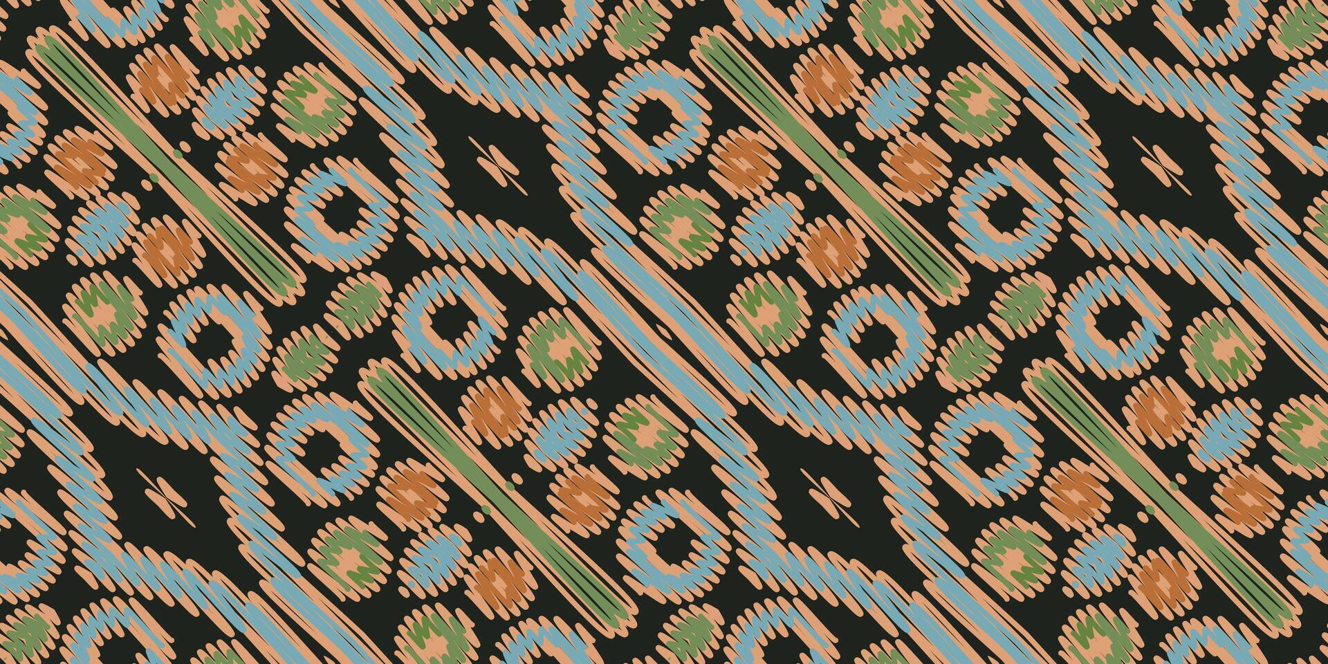 africano ikat cachemir bordado. geométrico étnico oriental sin costura modelo tradicional antecedentes. azteca estilo resumen vector ilustración. diseño para textura, tela, ropa, envase, alfombra.