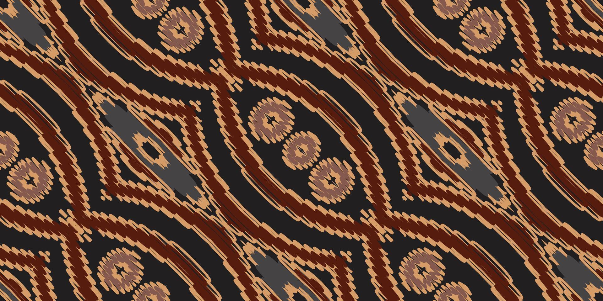 barroco modelo sin costura australiano aborigen modelo motivo bordado, ikat bordado vector diseño para impresión cordón modelo sin costura modelo Clásico shibori jacquard sin costura