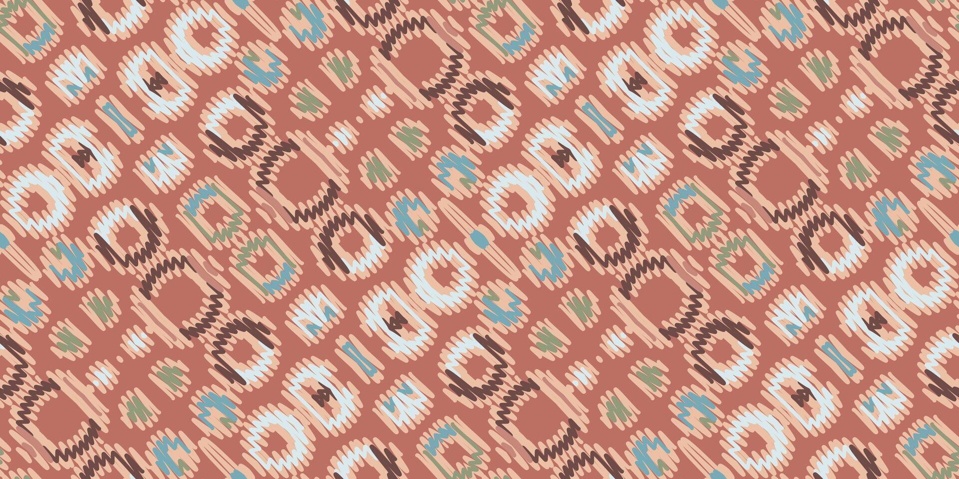 Tie dye Pattern Seamless Australian aboriginal pattern Motif embroidery, Ikat embroidery vector Design for Print tapestry floral kimono repeat pattern lacing spanish motif