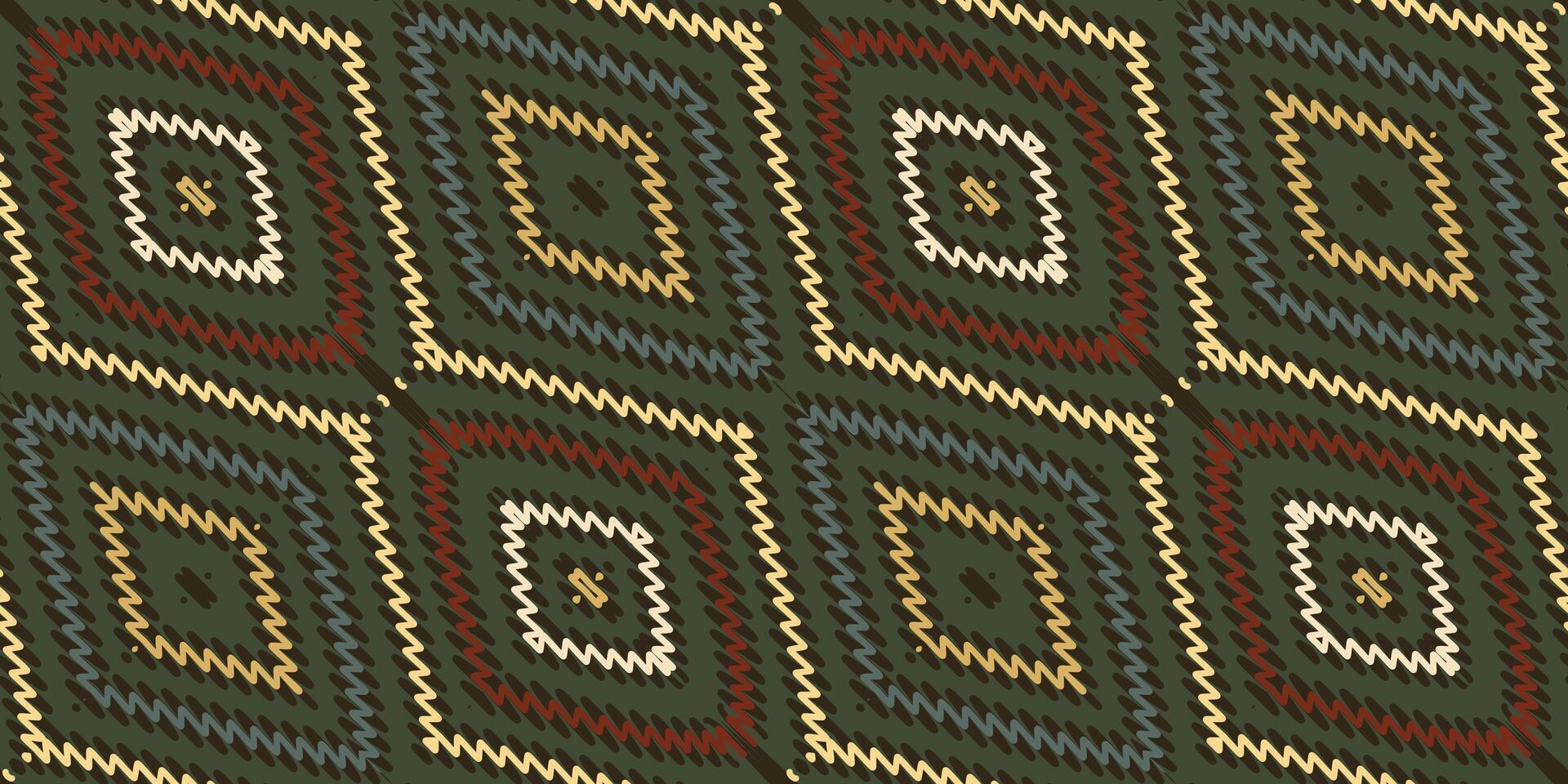 Corbata colorante modelo sin costura nativo americano, motivo bordado, ikat bordado vector diseño para impresión kurta modelo Mughal motivos tapiz modelo floral repetir