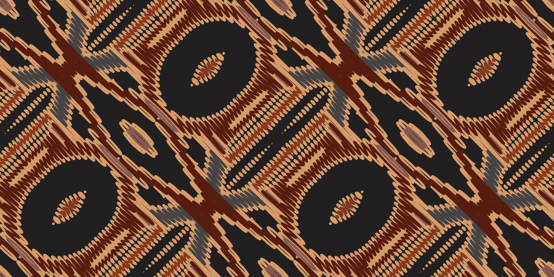 barroco modelo sin costura australiano aborigen modelo motivo bordado, ikat bordado vector diseño para impresión Corbata tintura funda de almohada sambal puri curti Mughal arquitectura