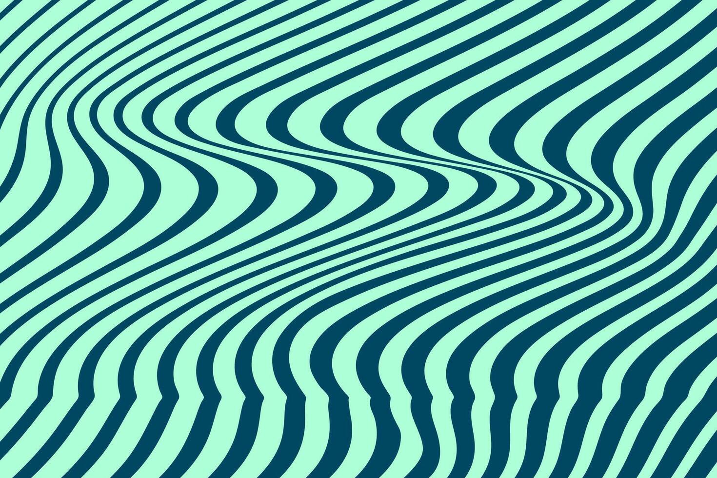 Abstract wave background green color beautiful wallpaper vector