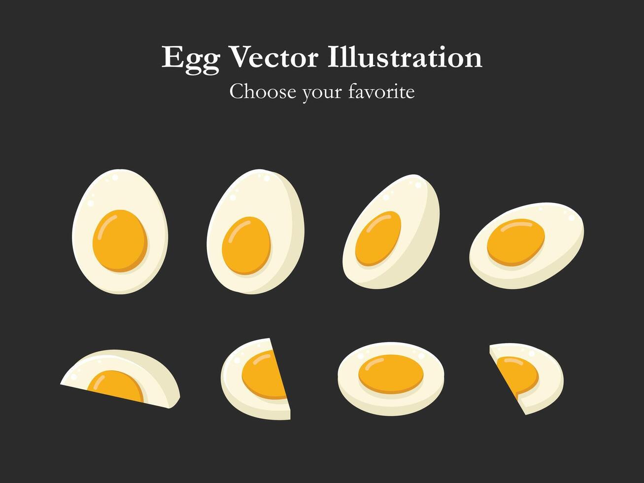 egg vector ingredients easter illustration cartoon season asian diet kitchen food sale breakfast art
