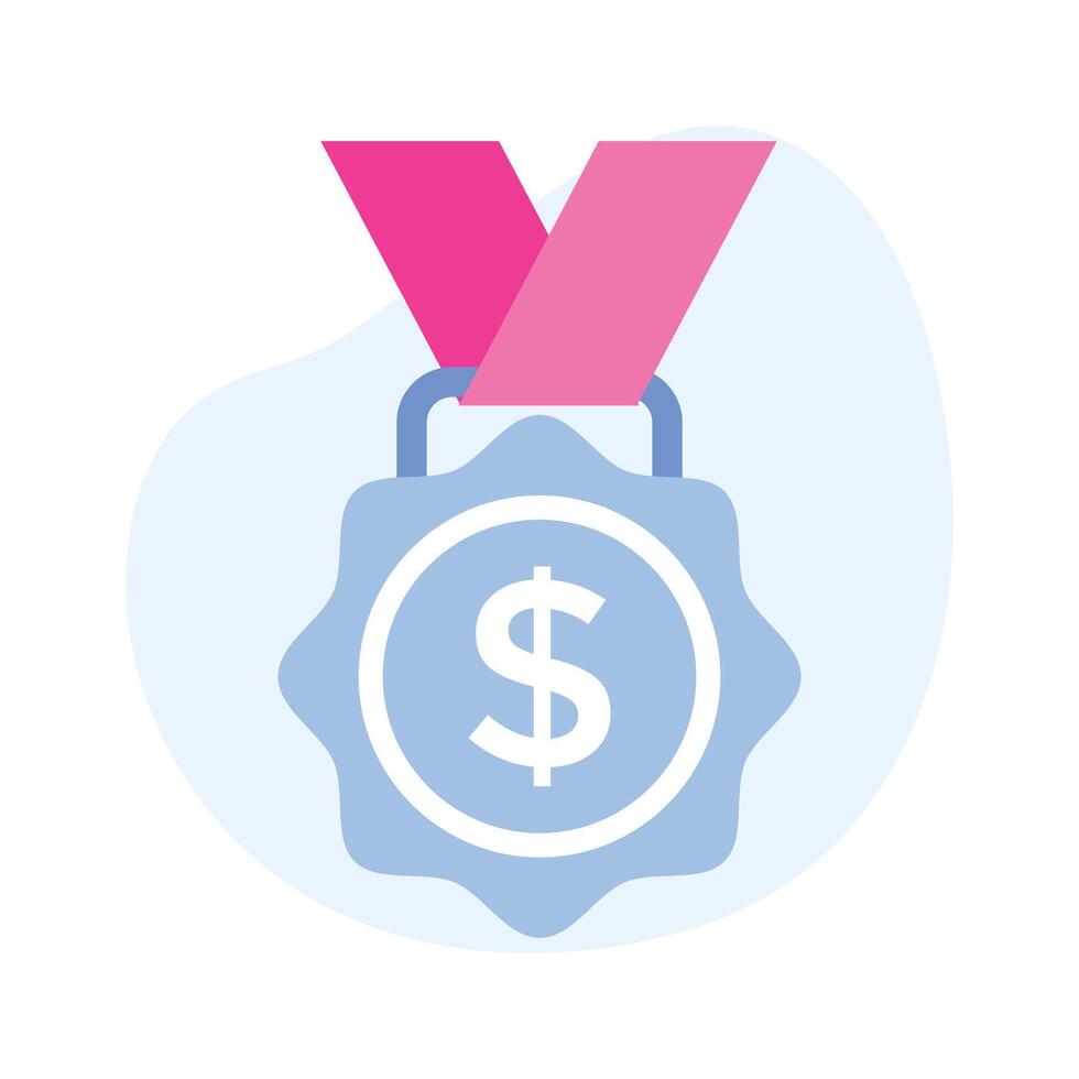 Cash award flat icon ready to use, editable vector