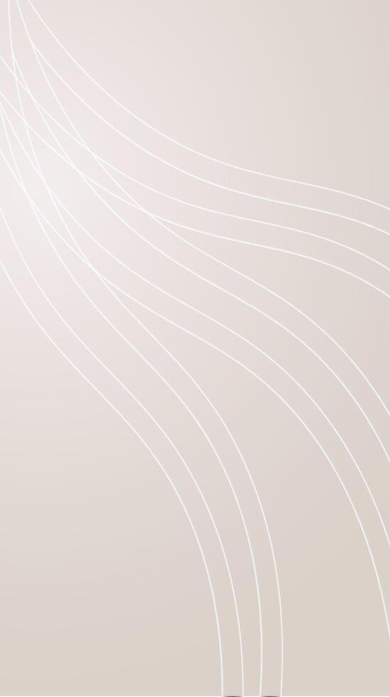 Abstract neutral background with soft shapes vector
