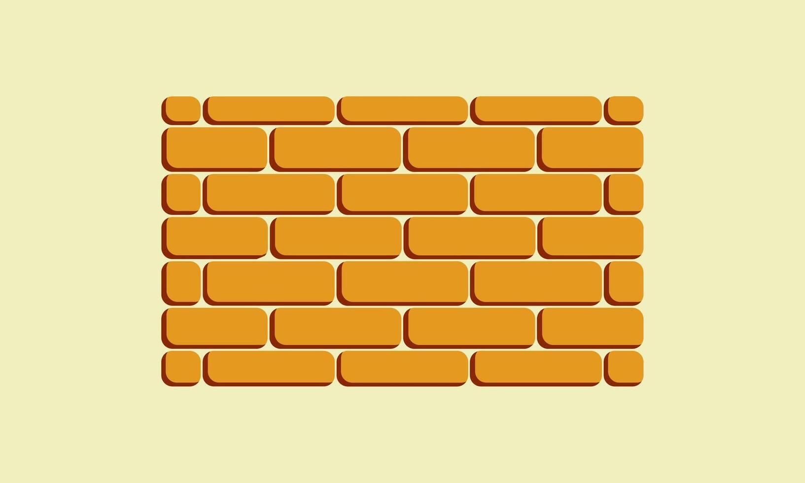 Brick wall icon. vector illustration stock illustration