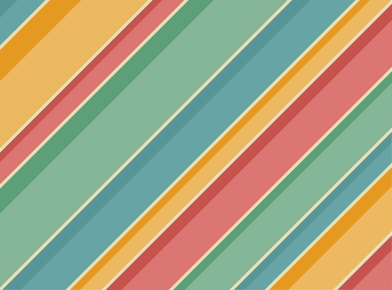 vintage colorful lines abstract background vector