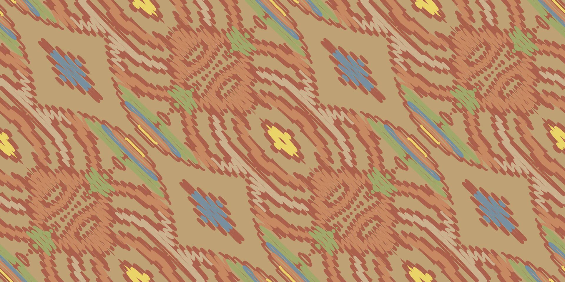 Tie dye Pattern Seamless Scandinavian pattern Motif embroidery, Ikat embroidery vector Design for Print tie dyeing pillowcase sambal puri kurti mughal architecture