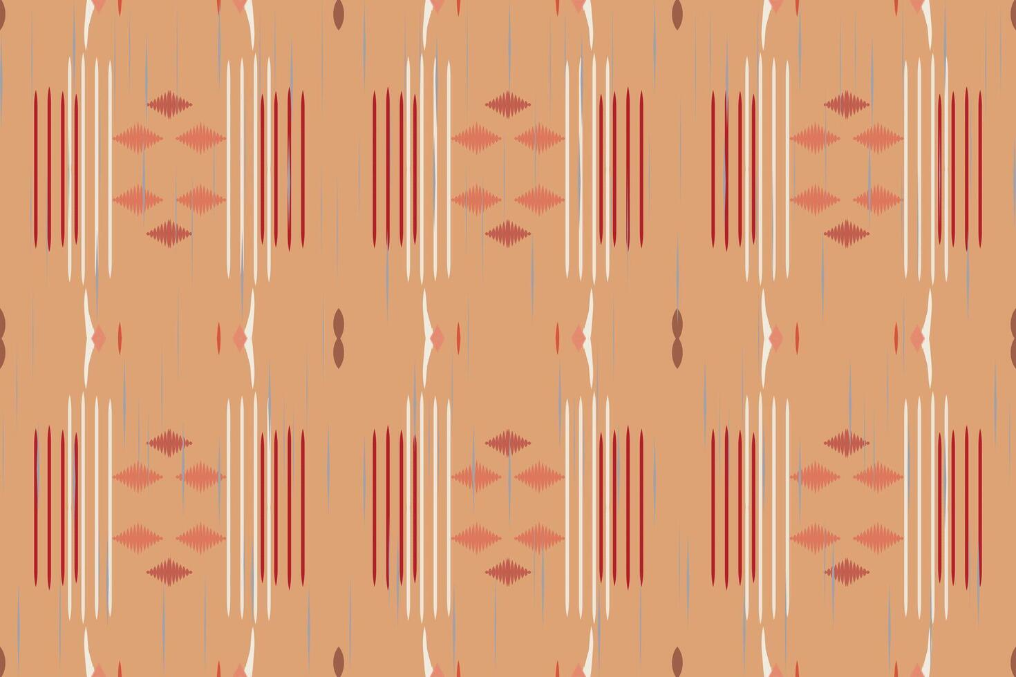 ikat floral cachemir bordado en blanco fondo.ikat étnico oriental modelo tradicional.azteca estilo resumen vector ilustración.diseño para textura,tela,ropa,envoltura,decoración,bufanda,alfombra