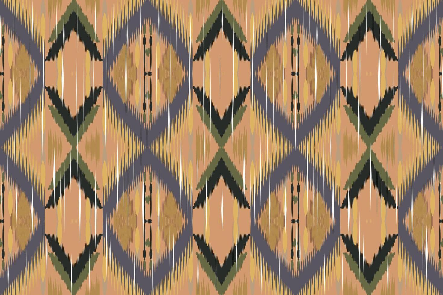 ikat floral cachemir bordado en blanco fondo.ikat étnico oriental modelo tradicional.azteca estilo resumen vector ilustración.diseño para textura,tela,ropa,envoltura,decoración,bufanda,alfombra