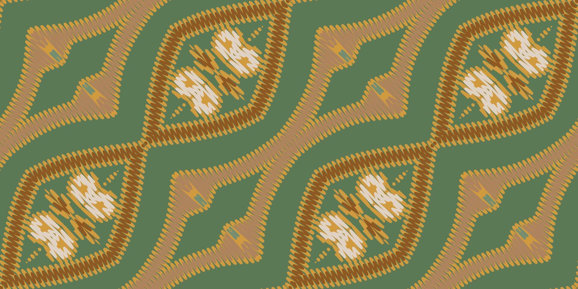 ikat floral cachemir bordado en blanco fondo.ikat étnico oriental modelo tradicional.azteca estilo resumen vector ilustración.diseño para textura,tela,ropa,envoltura,decoración,bufanda,alfombra