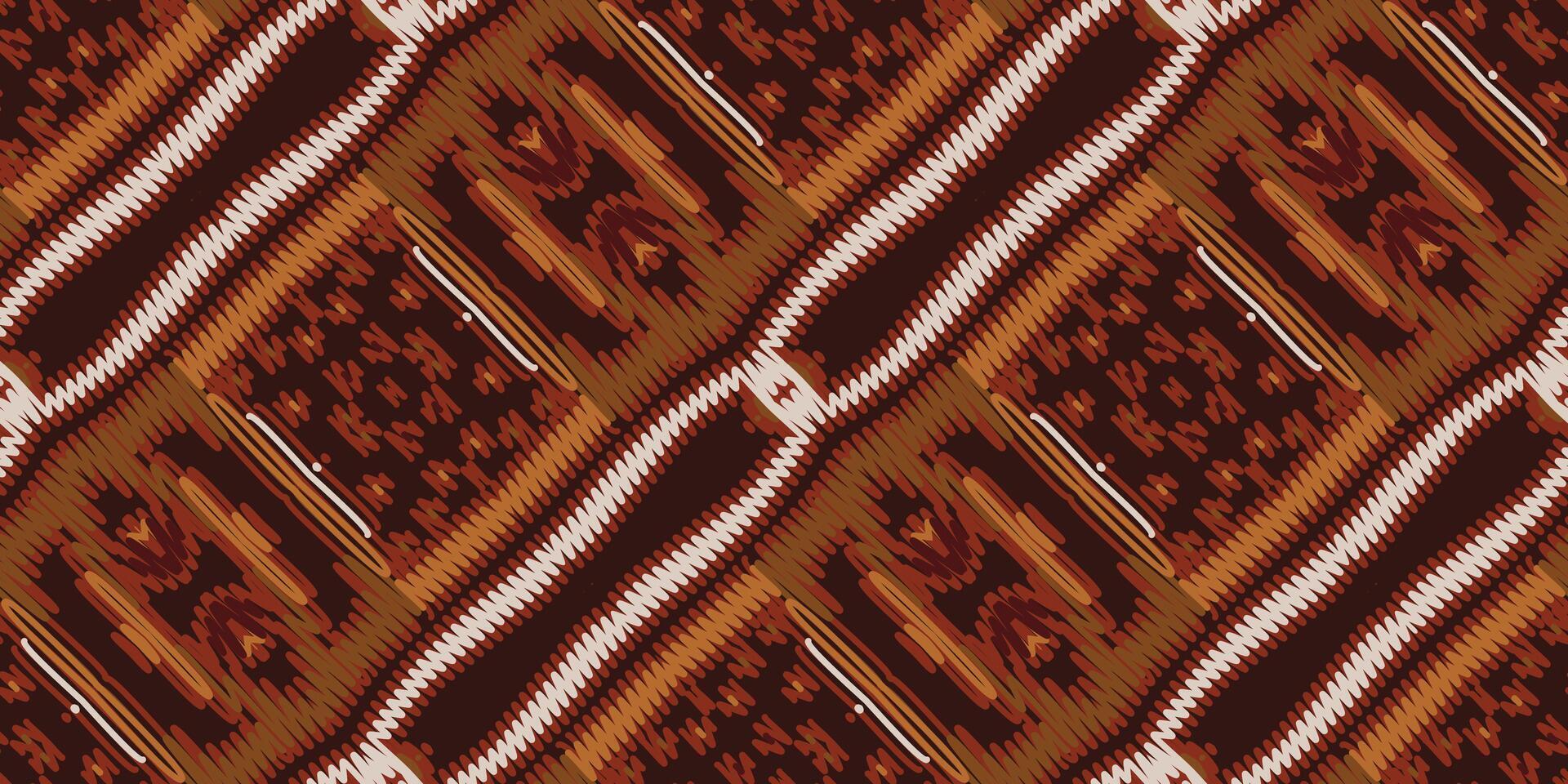 Corbata colorante modelo sin costura nativo americano, motivo bordado, ikat bordado vector diseño para impresión frontera bordado antiguo Egipto