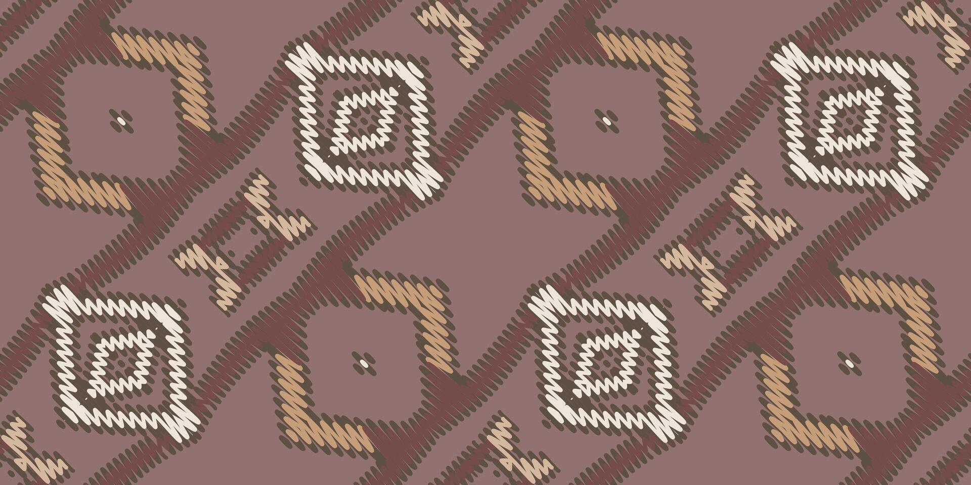 ikat floral cachemir bordado en blanco fondo.ikat étnico oriental modelo tradicional.azteca estilo resumen vector ilustración.diseño para textura,tela,ropa,envoltura,decoración,bufanda,alfombra