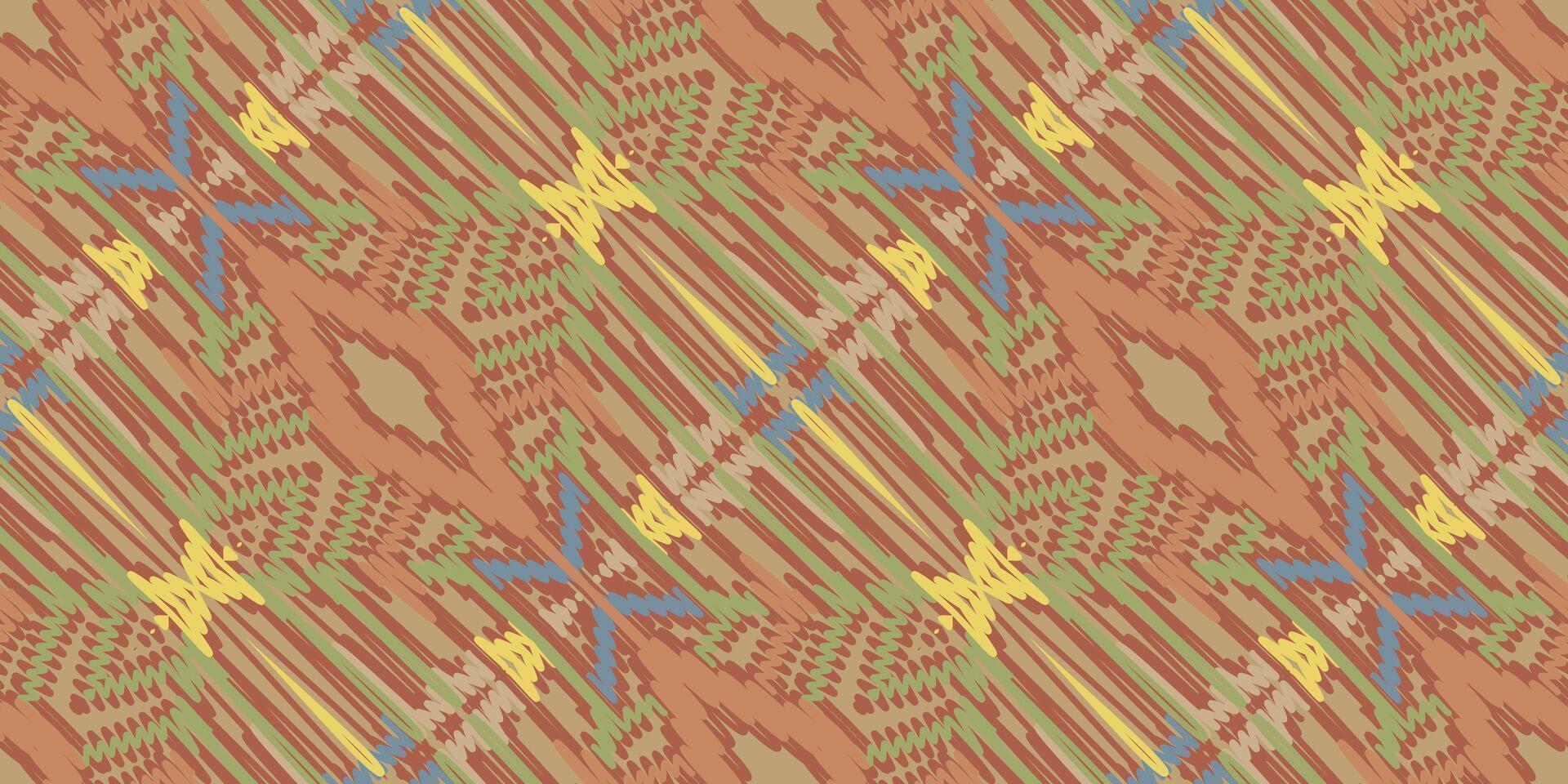 Tie dye Pattern Seamless Scandinavian pattern Motif embroidery, Ikat embroidery vector Design for Print indigenous art aboriginal art pattern floral kurti mughal border