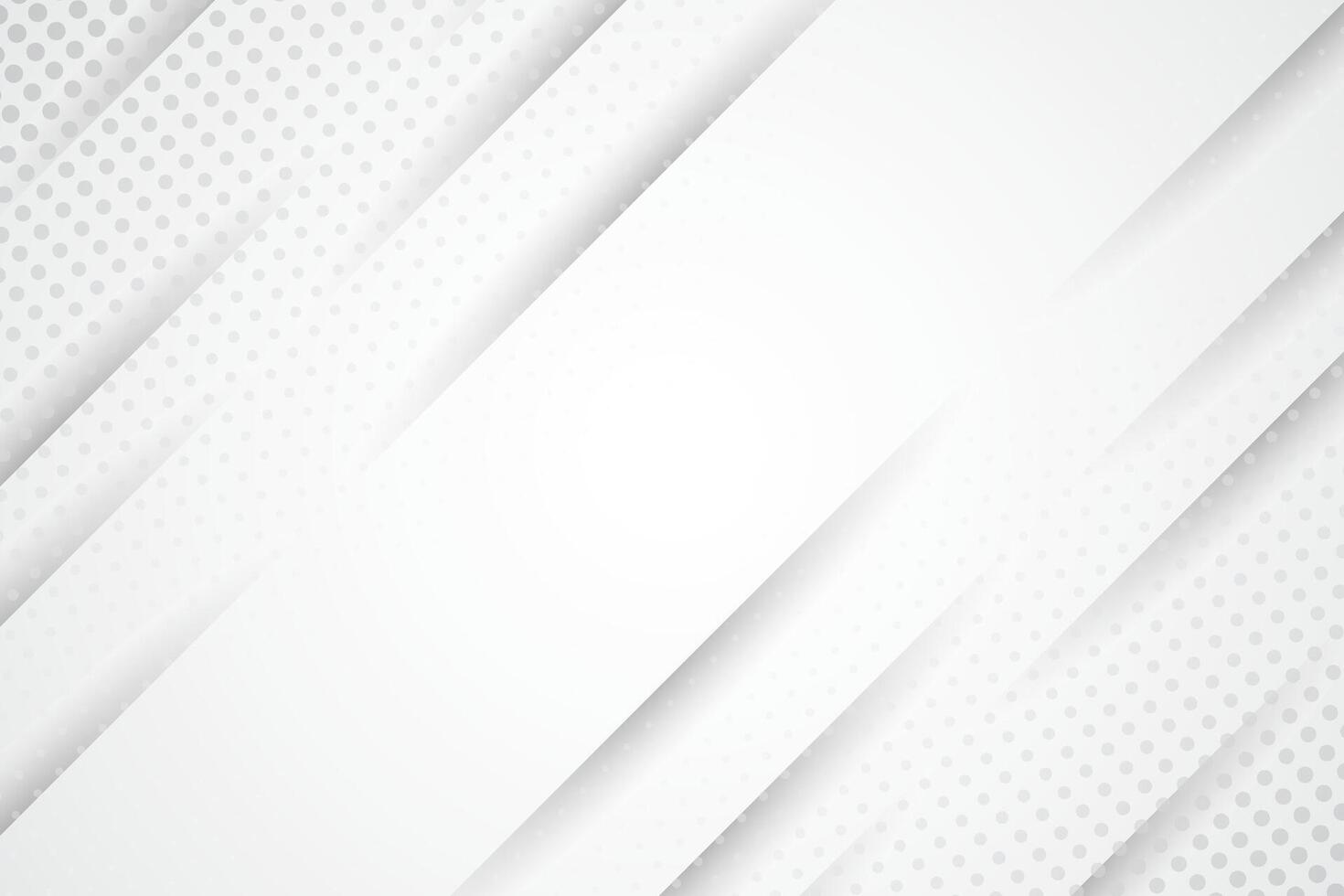Abstract gradient white monochrome background vector