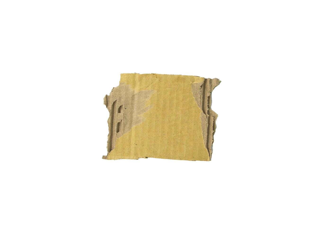 Tearing hard paper cut, ready space for your message, used for banner design photo