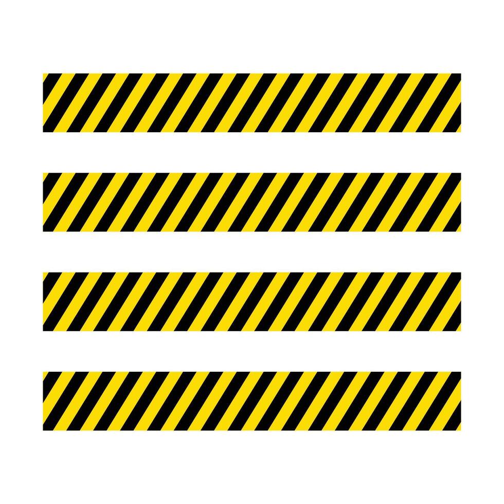 barricade tape icon vector design template in white background