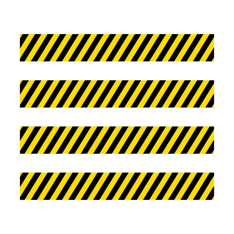 barricade tape icon vector design template in white background