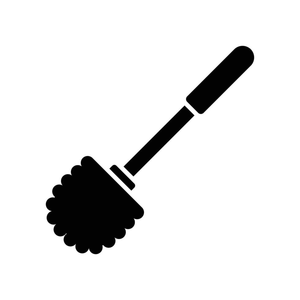 baño cepillo icono vector diseño modelo en blanco antecedentes