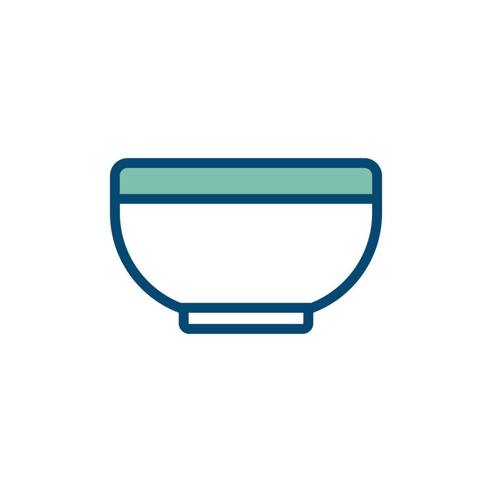 bowl icon vector design template in white background