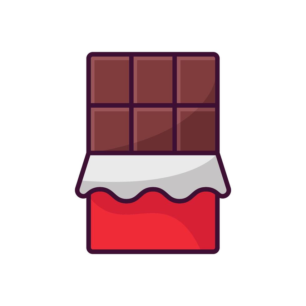 chocolate icon vector design template in white background