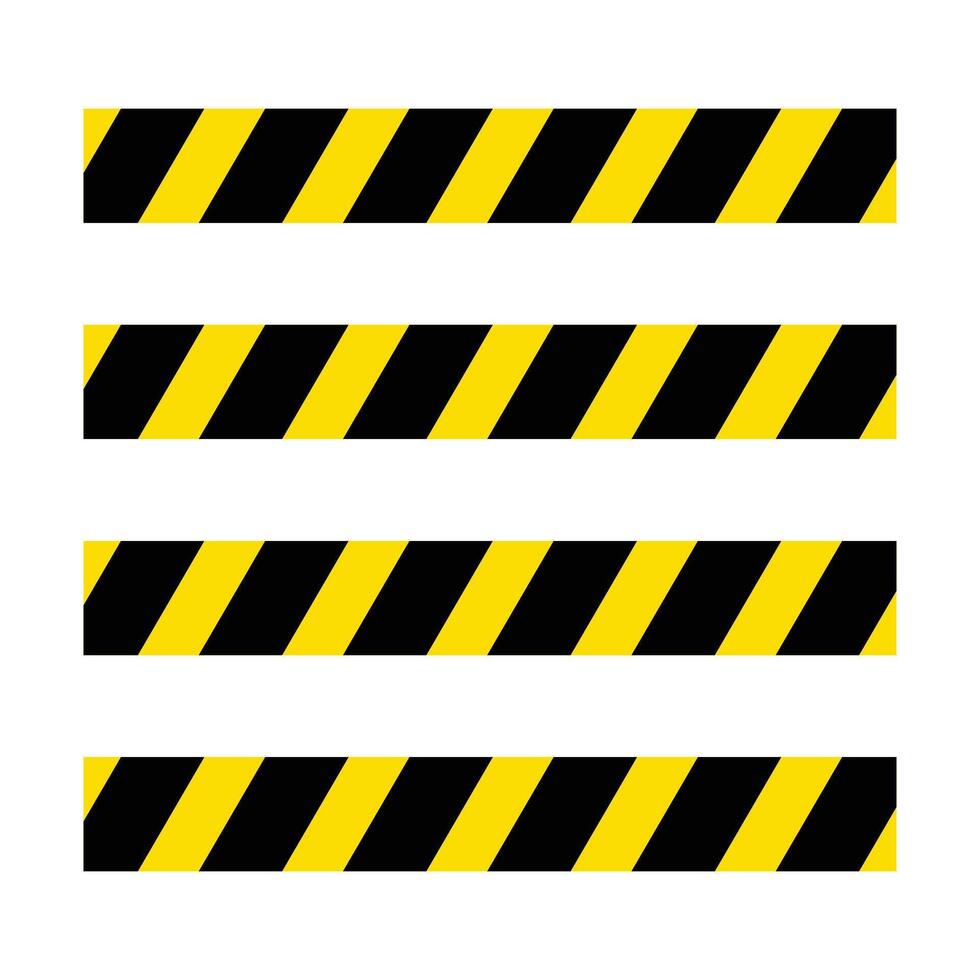 barricade tape icon vector design template in white background