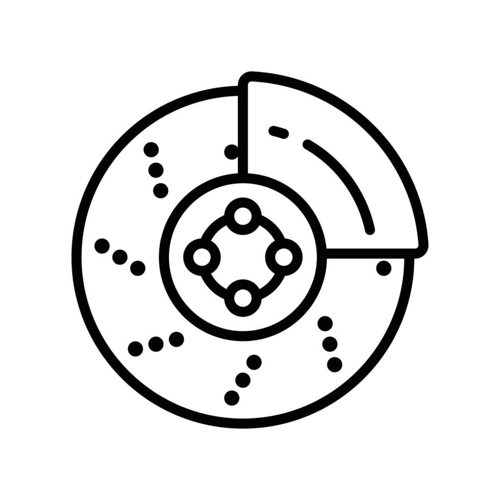 brake icon vector design template in white backgroud