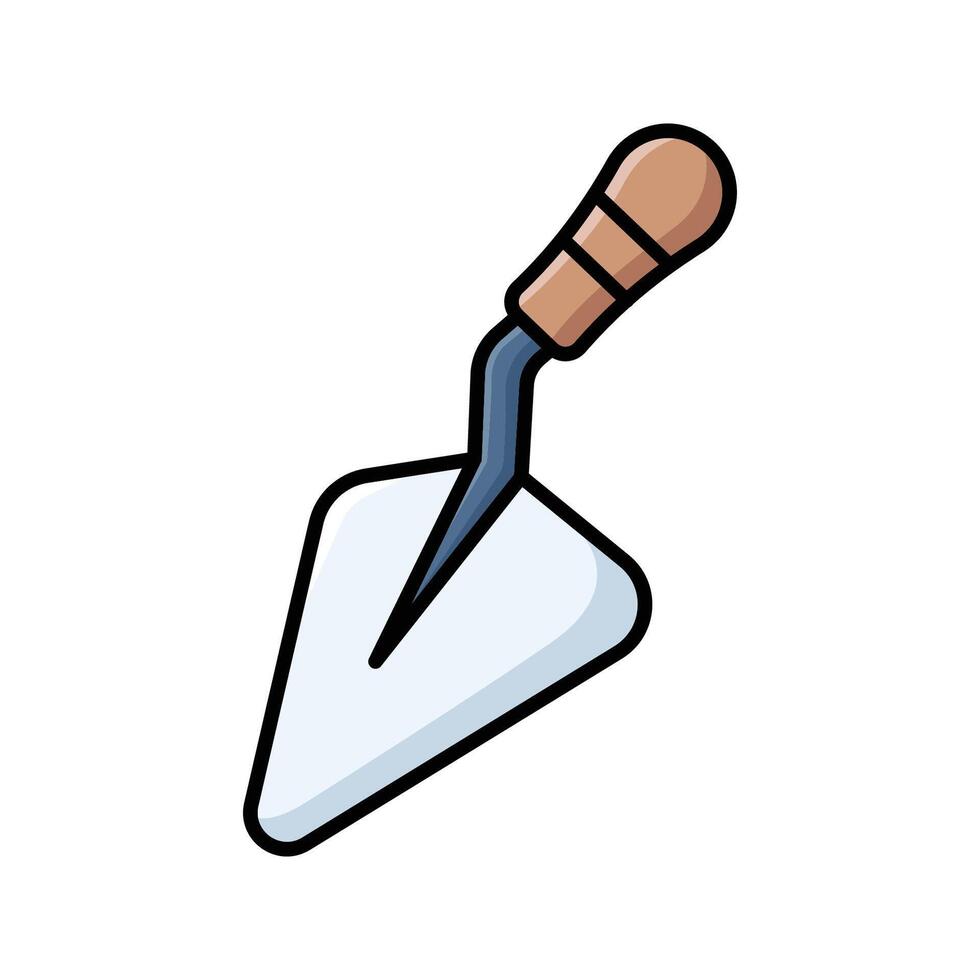 trowel icon vector design template in white background