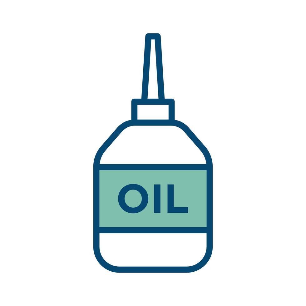 sewing oil icon vector design template in white background