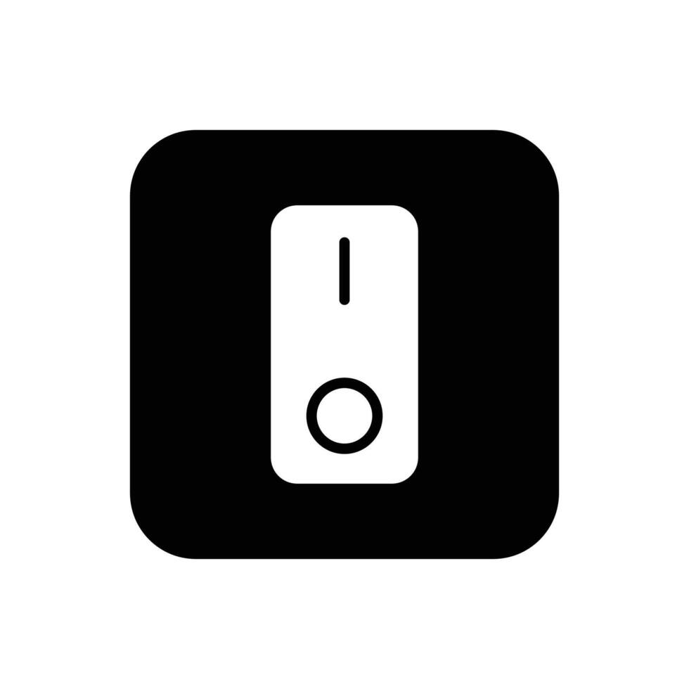 switch button icon vector design template in white background