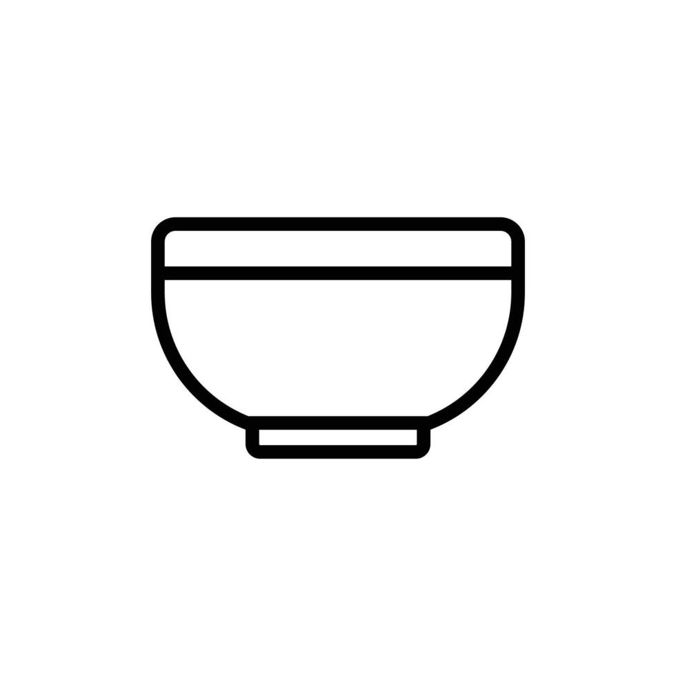 bowl icon vector design template in white background