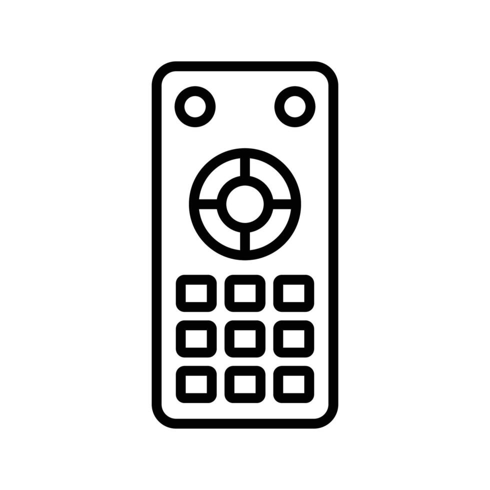 remote control icon vector design template in white background