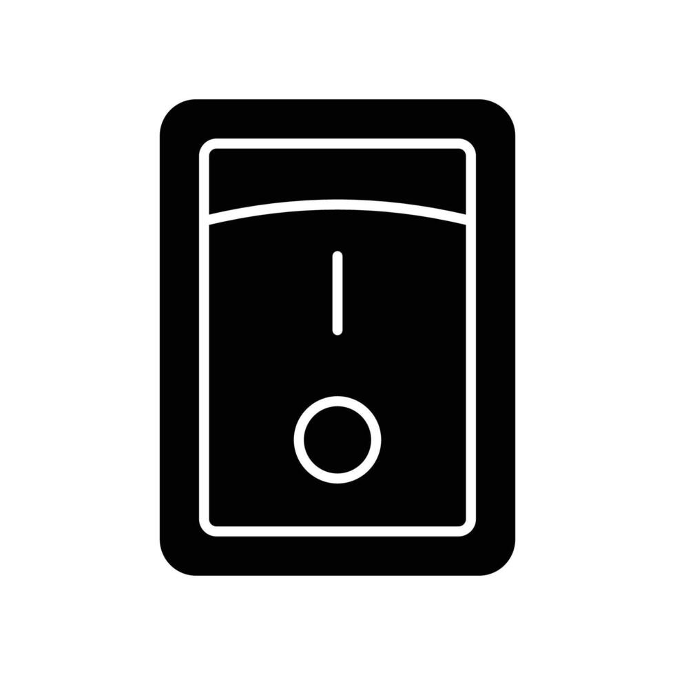 switch button icon vector design template in white background