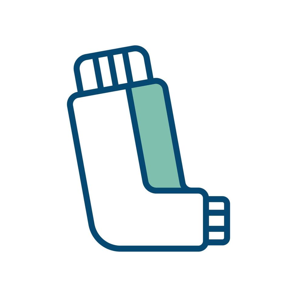 inhaler icon vector design template in white background