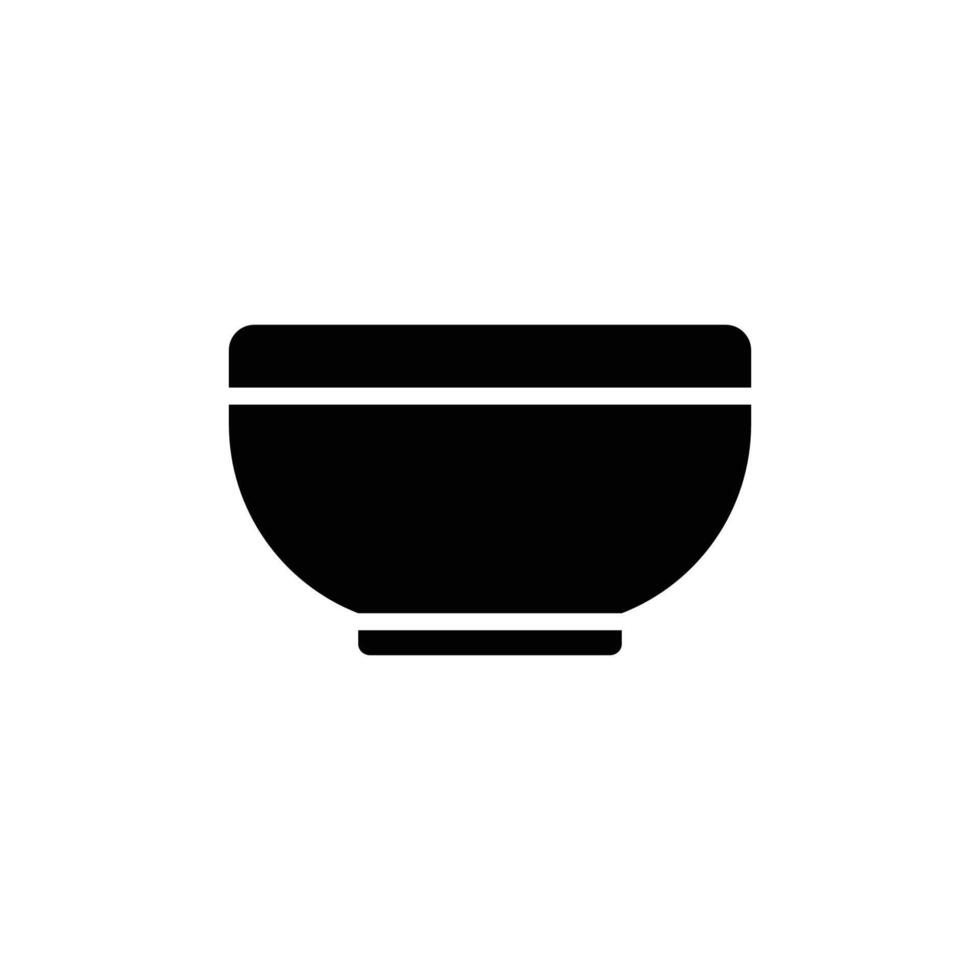 bowl icon vector design template in white background