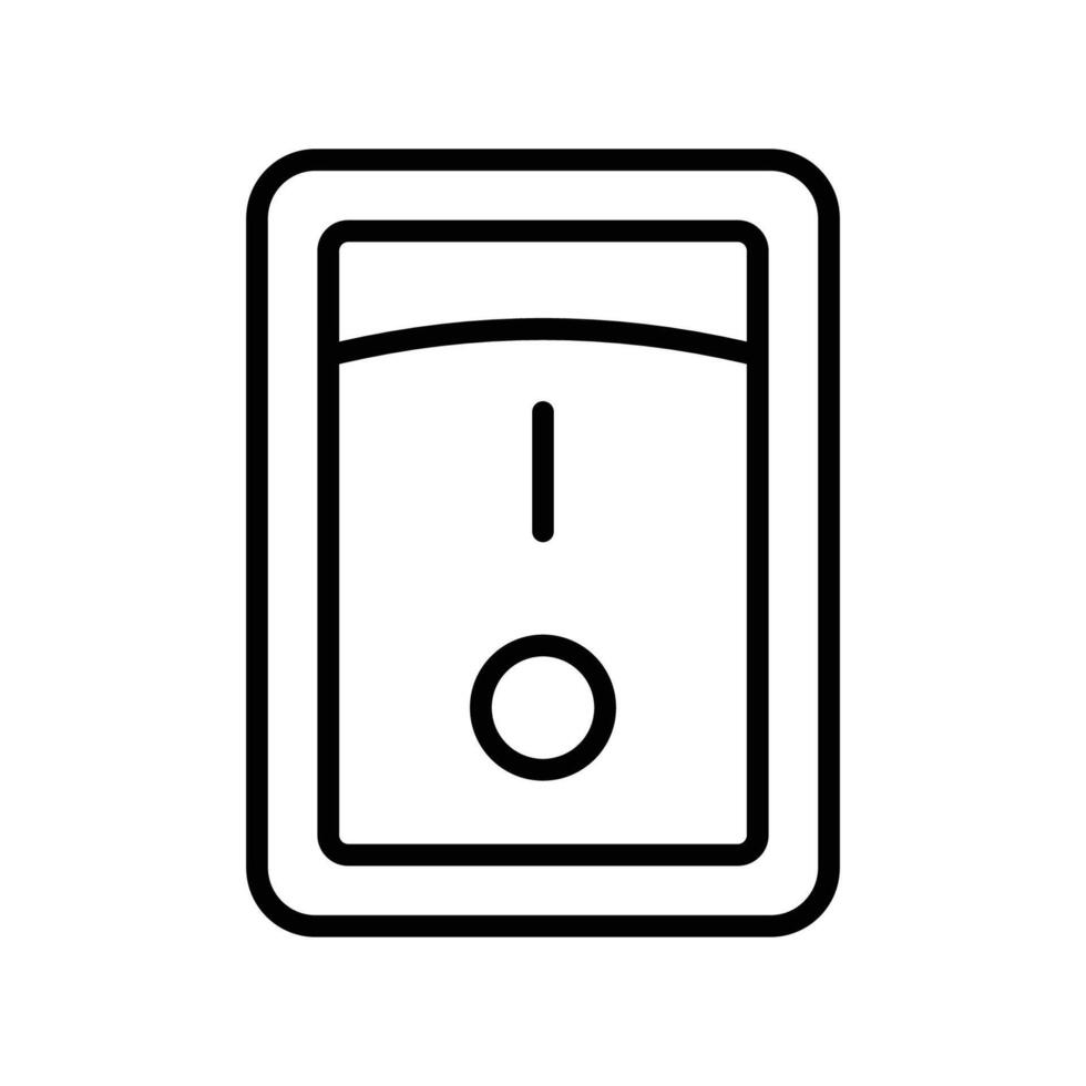 switch button icon vector design template in white background