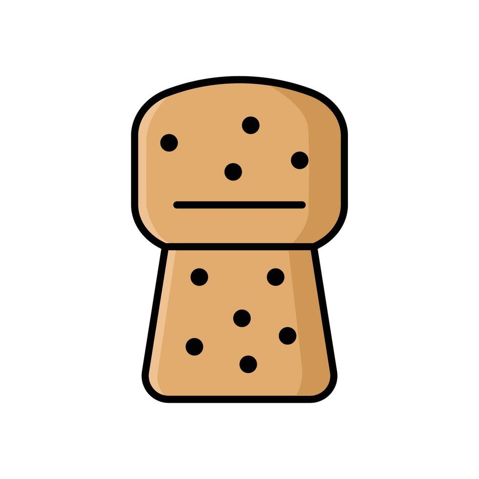 cork icon vector design template in white background