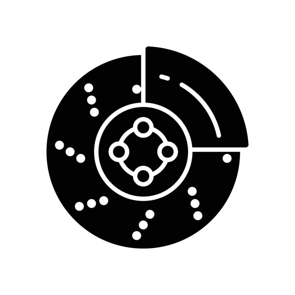 brake icon vector design template in white backgroud