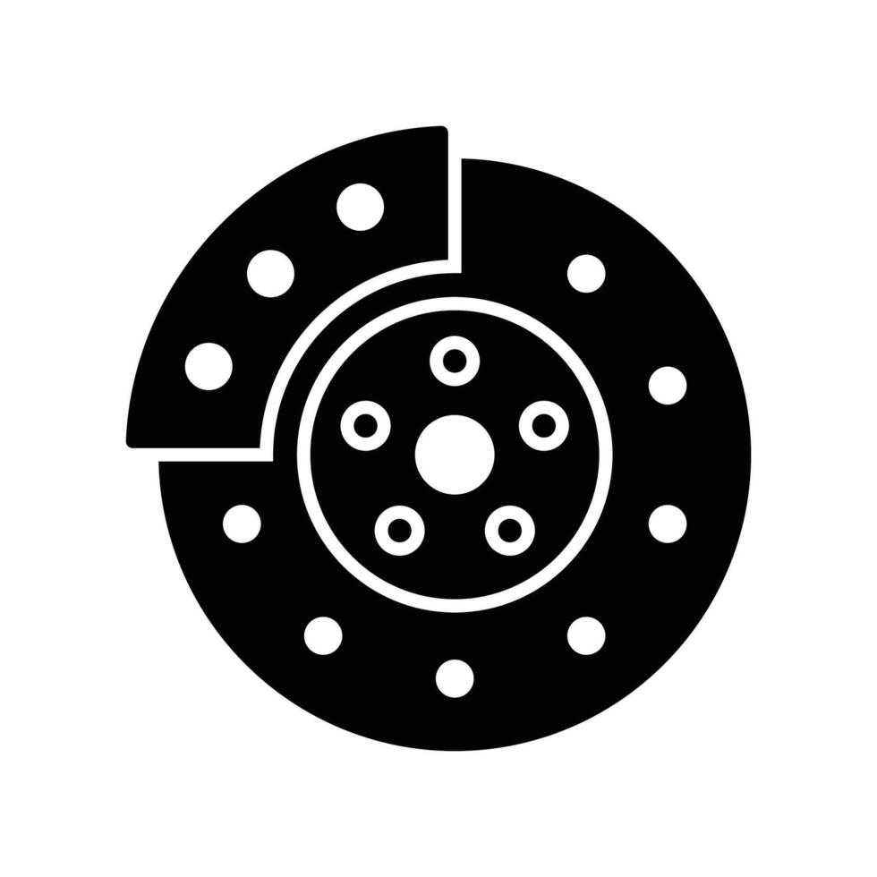 brake icon vector design template in white backgroud